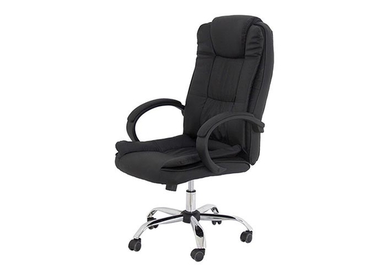 Contemporary High Back 0.21cbm Office Staff Chair With Rotating Arms